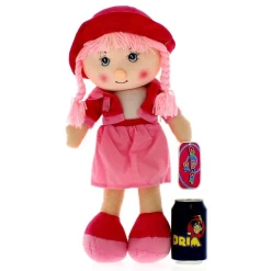 Muñeca de Trapo Rosa 50 cm*DRIM DISCOUNT Discount