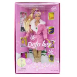 Muñeca Fashion Chaqueta Rosa*DRIM DISCOUNT New