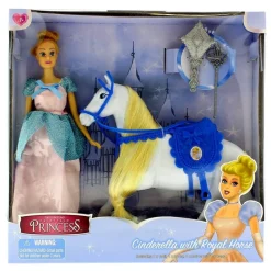 Muñeca Princesa Cinderella con Caballo*DRIM DISCOUNT Discount