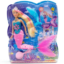 DRIM DISCOUNT Muñecas-Muñeca Sirena