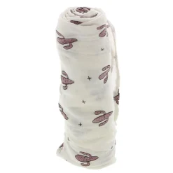 Muselina Bambú 120x120 cm Cactus Rosa*PIRULOS Outlet