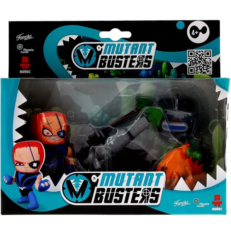 FAMOSA Figuras Y Figuras De Acción-Mutant Buster Brutux Lucha de Agua