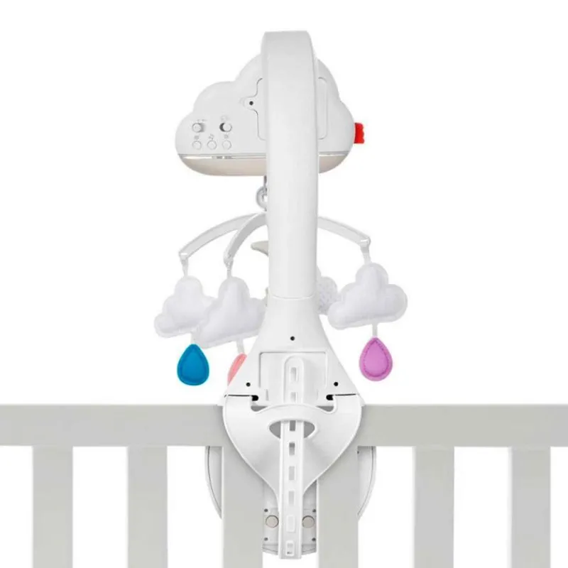 FISHER PRICE Regalos De Nacimiento|Primera Infancia Y Preescolar-Móvil y Proyector Calming Clouds