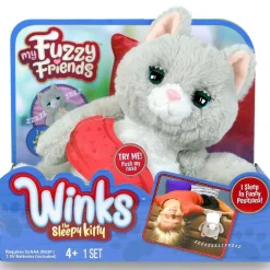 My Fuzzy Friends Winks el Gato Dormilón*FAMOSA Outlet