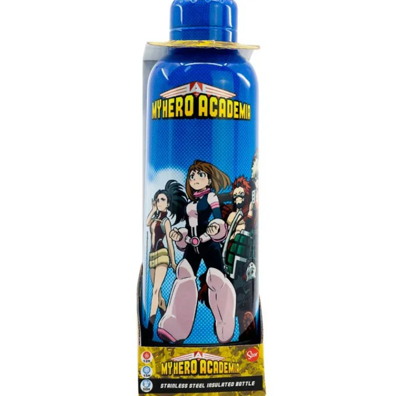 STOR Otros Merchandising|Escolar-My Hero Academia Botella Acero Inoxidable 515 ml