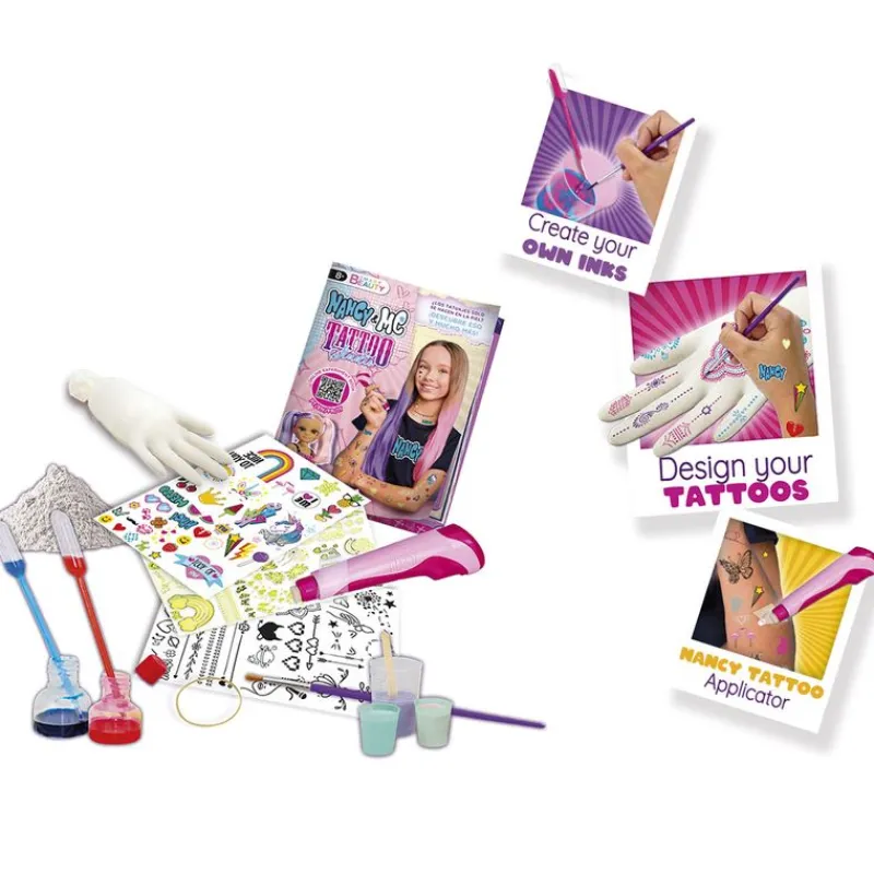 FAMOSA Juegos Y Juguetes De Imitación-Nancy & Me Tattoo Studio Estudio Tatuaje