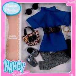 FAMOSA Muñecas-Nancy Colección Pack Luxury Shopping