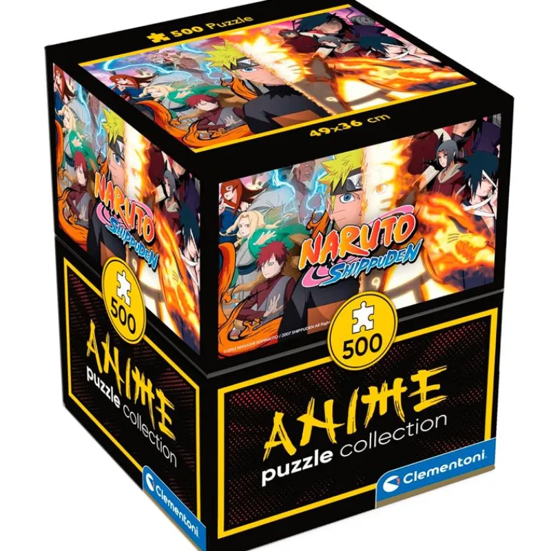 Naruto Shippuden Anime Cube Puzzle 500 Piezas*CLEMENTONI Discount
