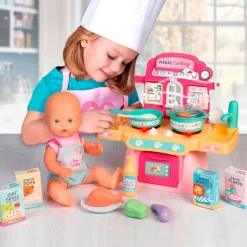 FAMOSA Muñecas-Nenuco Cocinita Mágica