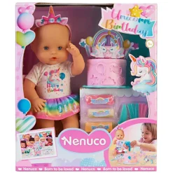 FAMOSA Muñecas-Nenuco Cumple Unicornio