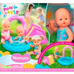 FAMOSA Muñecas-Nenuco Fiesta en la Piscina
