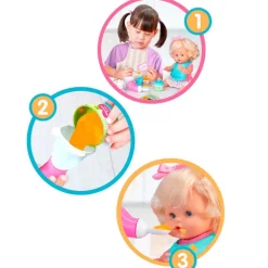 FAMOSA Muñecas-Nenuco Mi Primera Papilla