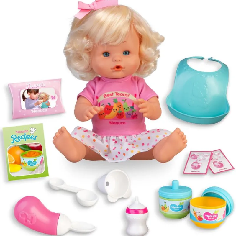 FAMOSA Muñecas-Nenuco Mi Primera Papilla
