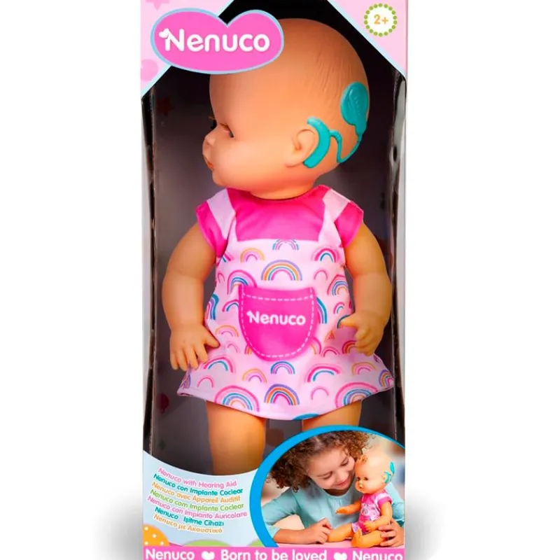 FAMOSA Muñecas-Nenuco Muñeca Bebé Implante Coclear