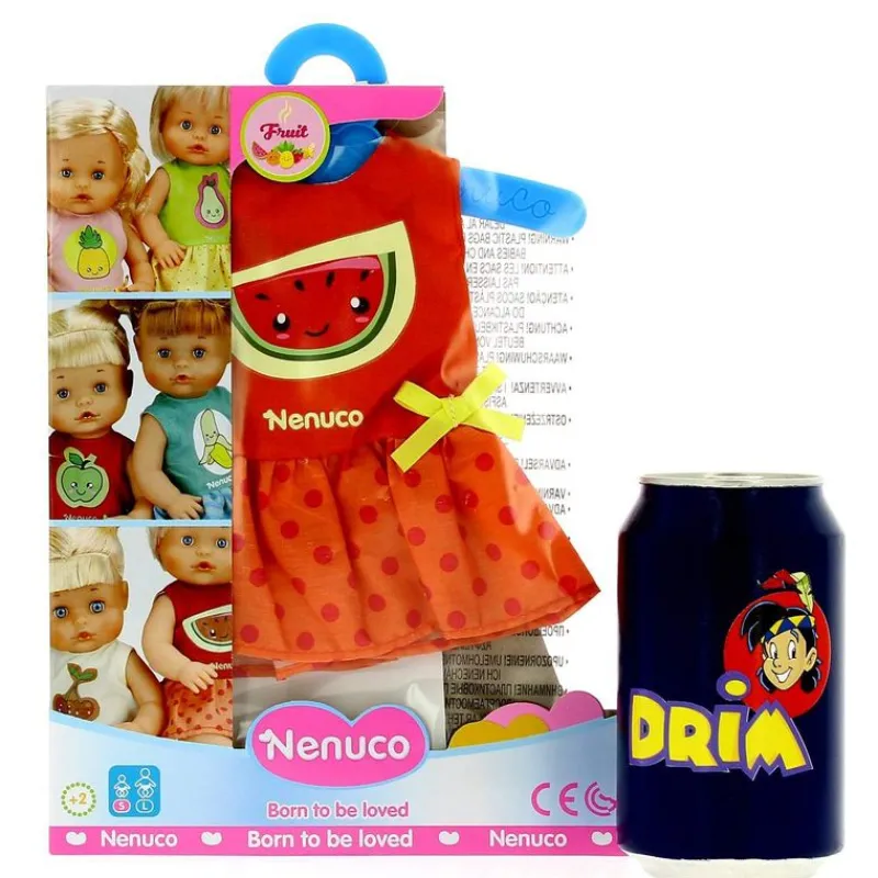 FAMOSA Muñecas-Nenuco Ropita con Percha Surtida