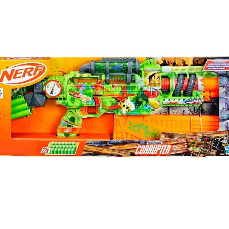 HASBRO Juegos Y Juguetes De Imitación|Halloween-Nerf Zombie Lanzador Corrupter