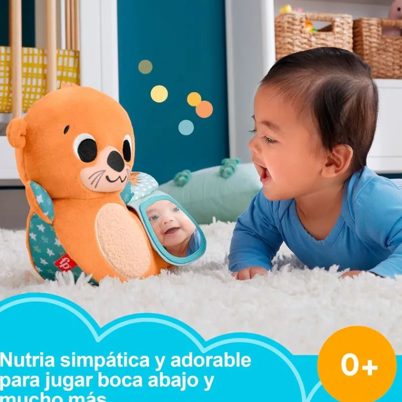 FISHER PRICE Primera Infancia Y Preescolar-Nutria Cojín Actividades 2 en 1