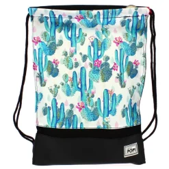 KARACTERMANIA Escolar-Oh My Pop! Mochila de Saco Storm Cactus