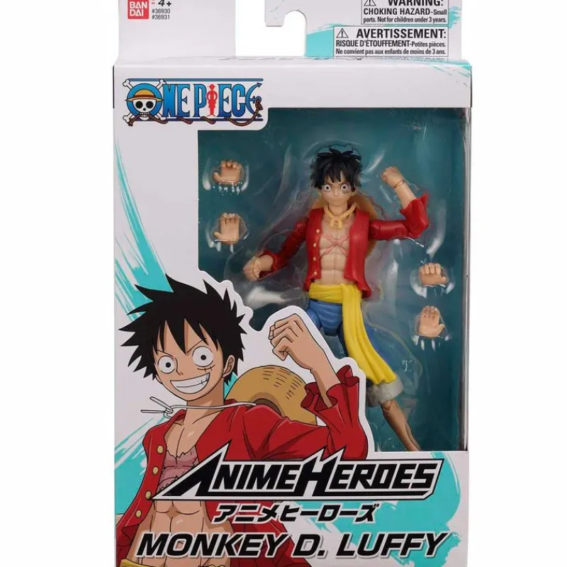 One Piece Anime Heroes Figura Luffy*BANDAI New
