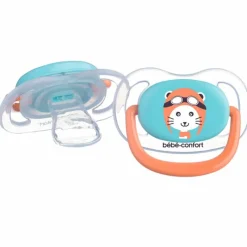 Pack 2 Chupetes Azul/Naranja 18-36M*BEBE CONFORT Discount
