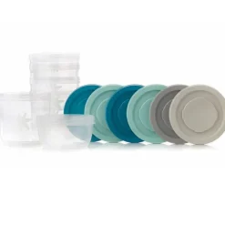 JANE Complementos De Alimentación-Pack 6 Contenedores de Comida Apilables