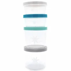 JANE Complementos De Alimentación-Pack 6 Contenedores de Comida Apilables