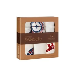 ADEN & ANAIS Ropa De Cuna-Pack 3 Muselinas de bambú Diwali