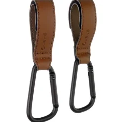 Pack de 2 unidades Mini Mosquetones Marrón*JANE