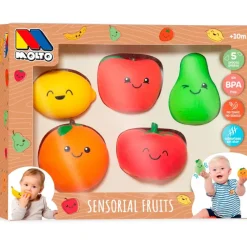 Pack Frutas Sensoriales 5 Piezas*MOLTO New