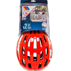 MOLTO Bicicletas, Correpasillos Y Triciclos-Pack Protecciones + Casco Rojo