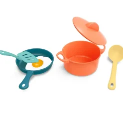 DRIM DISCOUNT Juegos Y Juguetes De Imitación-Pack Sartenes Ecológicas Infantiles