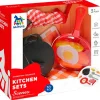 DRIM DISCOUNT Juegos Y Juguetes De Imitación-Pack Sartén con Comida y Utensilios Infantil