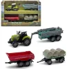 DRIM DISCOUNT Vehículos, Trenes Y Parkings-Pack Tractor con Remolque y Sonido