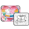 DRIM DISCOUNT Accesorios Y Complementos Sillas De Coche-Parasol Lateral 2 unidades Peppa Pig