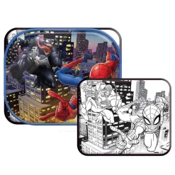 DRIM DISCOUNT Accesorios Y Complementos Sillas De Coche-Parasol Lateral 2 unidades Spiderman