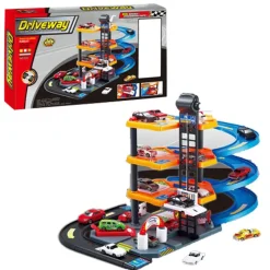 DRIM DISCOUNT Vehículos, Trenes Y Parkings-Parking con Vehículos Infantil