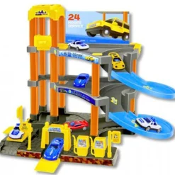 DRIM DISCOUNT Vehículos, Trenes Y Parkings-Parking de Coches 38x30x7.5 cm