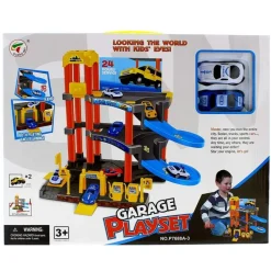 DRIM DISCOUNT Vehículos, Trenes Y Parkings-Parking de Coches 38x30x7.5 cm