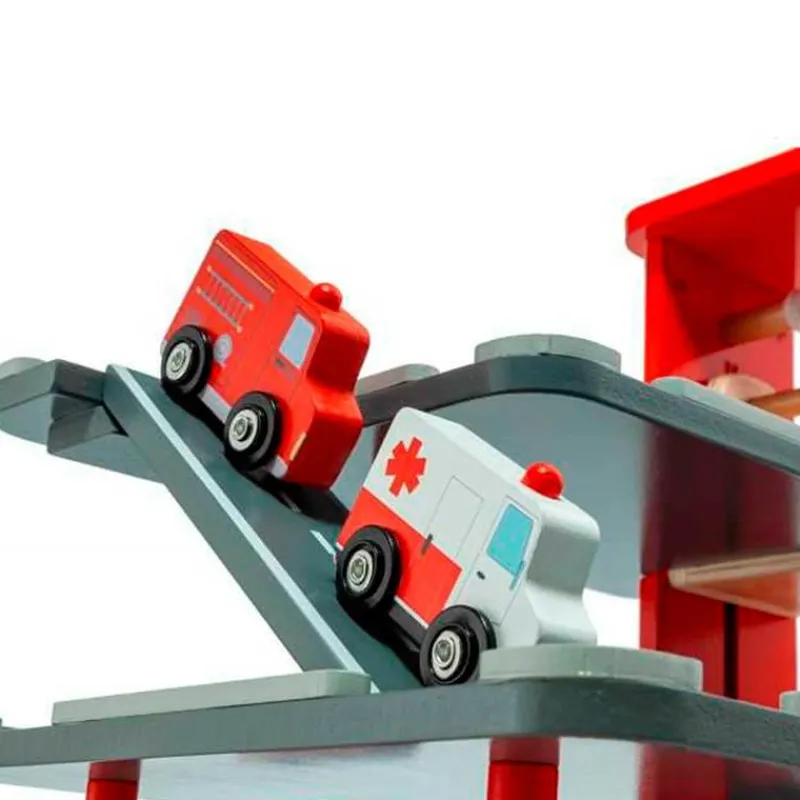 Parking de Madera Infantil Emergencias*MOLTO New