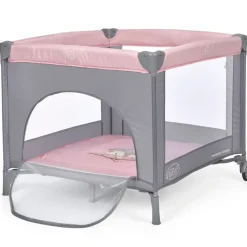 Parque bebé cuadrado Rosa*MS Outlet