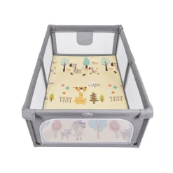 Parque bebé XXL + Alfombra 200*180cm Zebra/ Jirafa*MS New
