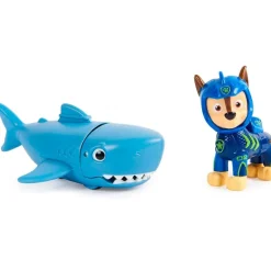 SPIN MASTER Figuras Y Figuras De Acción-Patrulla Canina Aqua Pups Chase + Tiburón