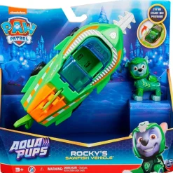 Patrulla Canina Aqua Pups Vehículo Rocky*SPIN MASTER Best