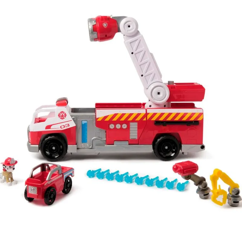 SPIN MASTER Figuras Y Figuras De Acción-Patrulla Canina Fire Rescue Camión Bomberos Deluxe