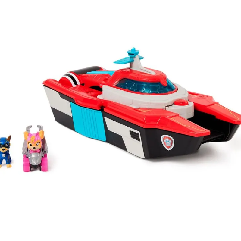 SPIN MASTER Figuras Y Figuras De Acción-Patrulla Canina Mighty Movie Aircraft Carrier