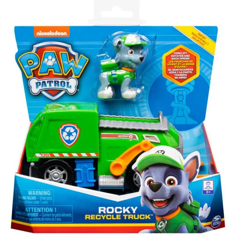 Patrulla Canina Vehículo Rocky*BIZAK