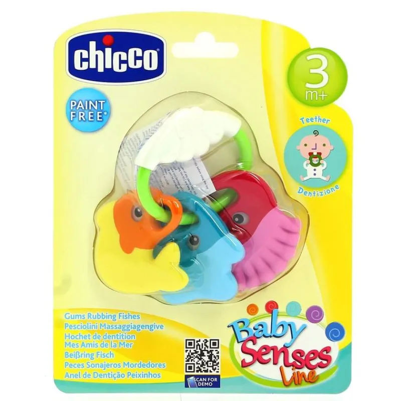 CHICCO Sonajeros-Peces Sonajeros Mordedores