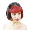 DRIM DISCOUNT Disfraces Y Complementos|Disfraces Y Complementos-Peluca Corta Negra y Roja