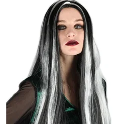 DRIM DISCOUNT Disfraces Y Complementos|Disfraces Y Complementos-Peluca Larga Bicolor Bruja