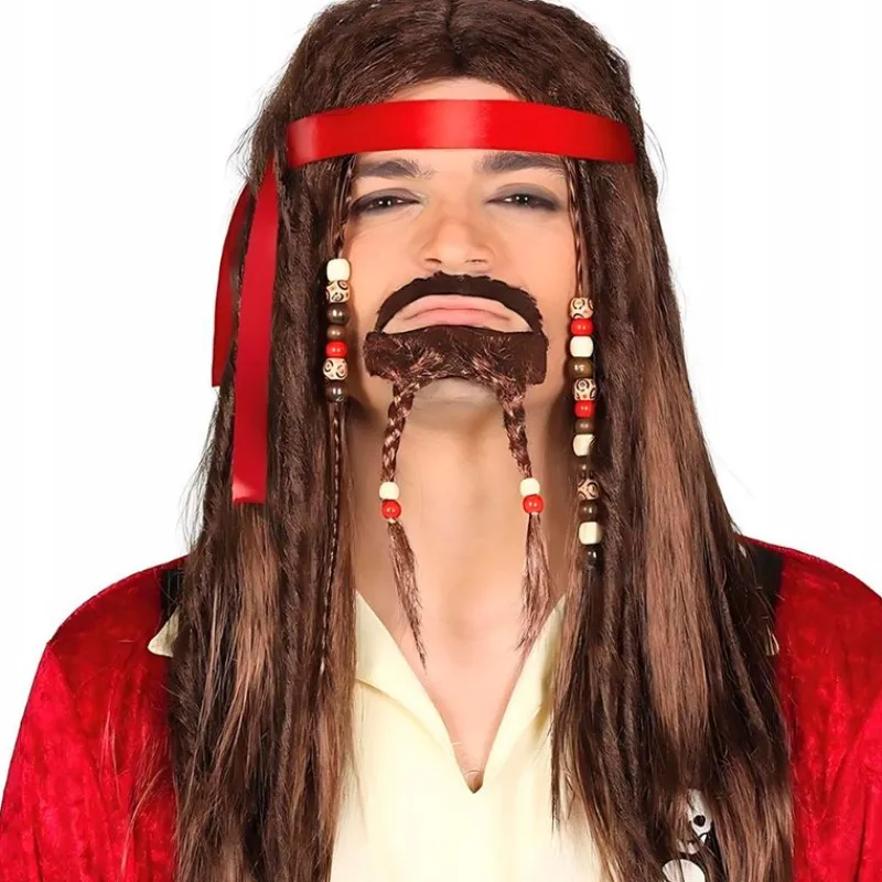 Peluca Pirata con Perilla*FIESTAS GUIRCA Outlet